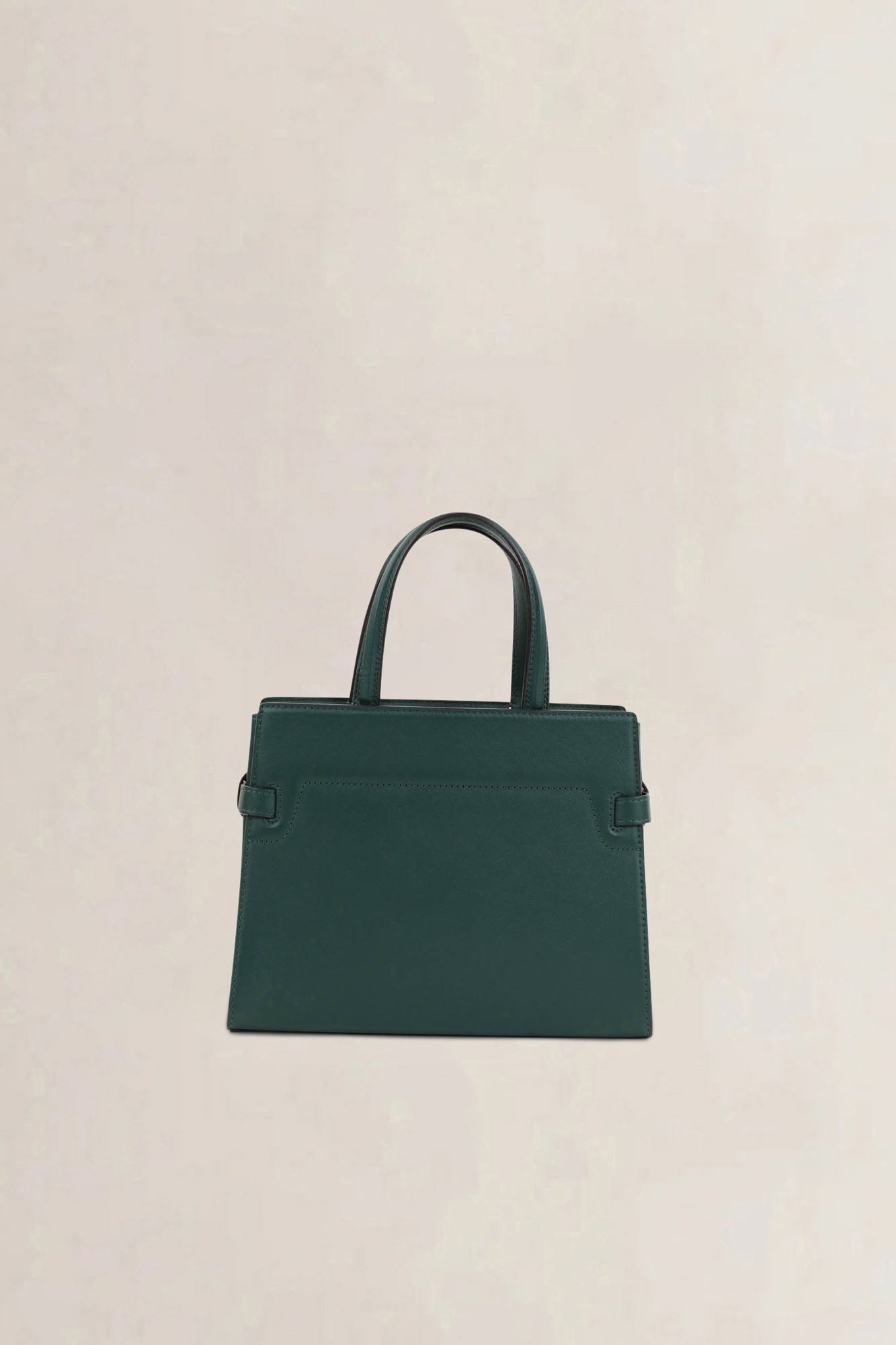 Delvaux Forest Green Tempête Crush Small Crossbody Bag