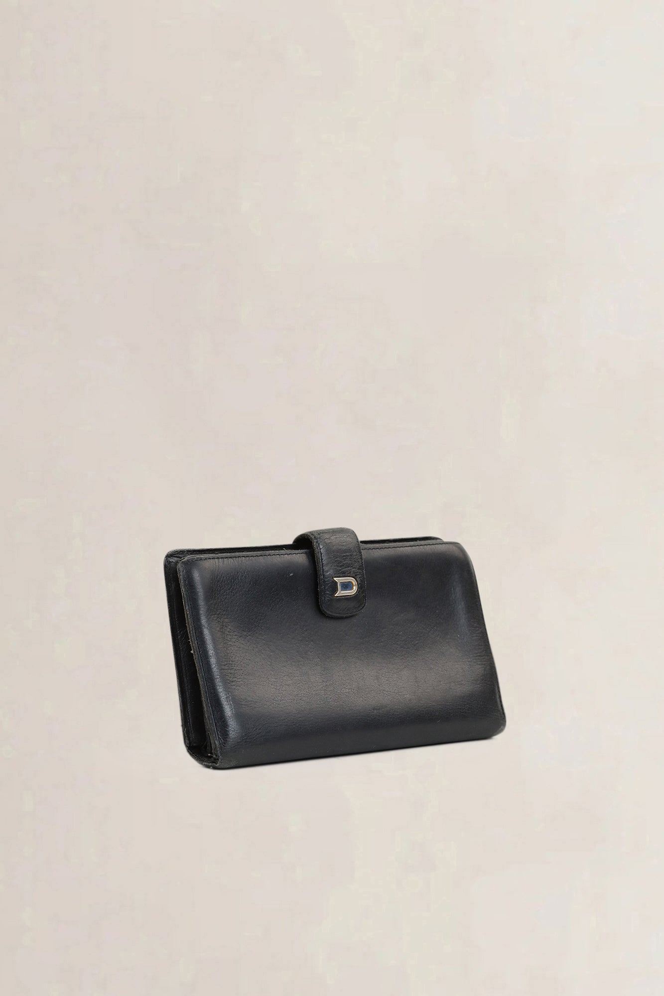 Delvaux Black Leather Wallet