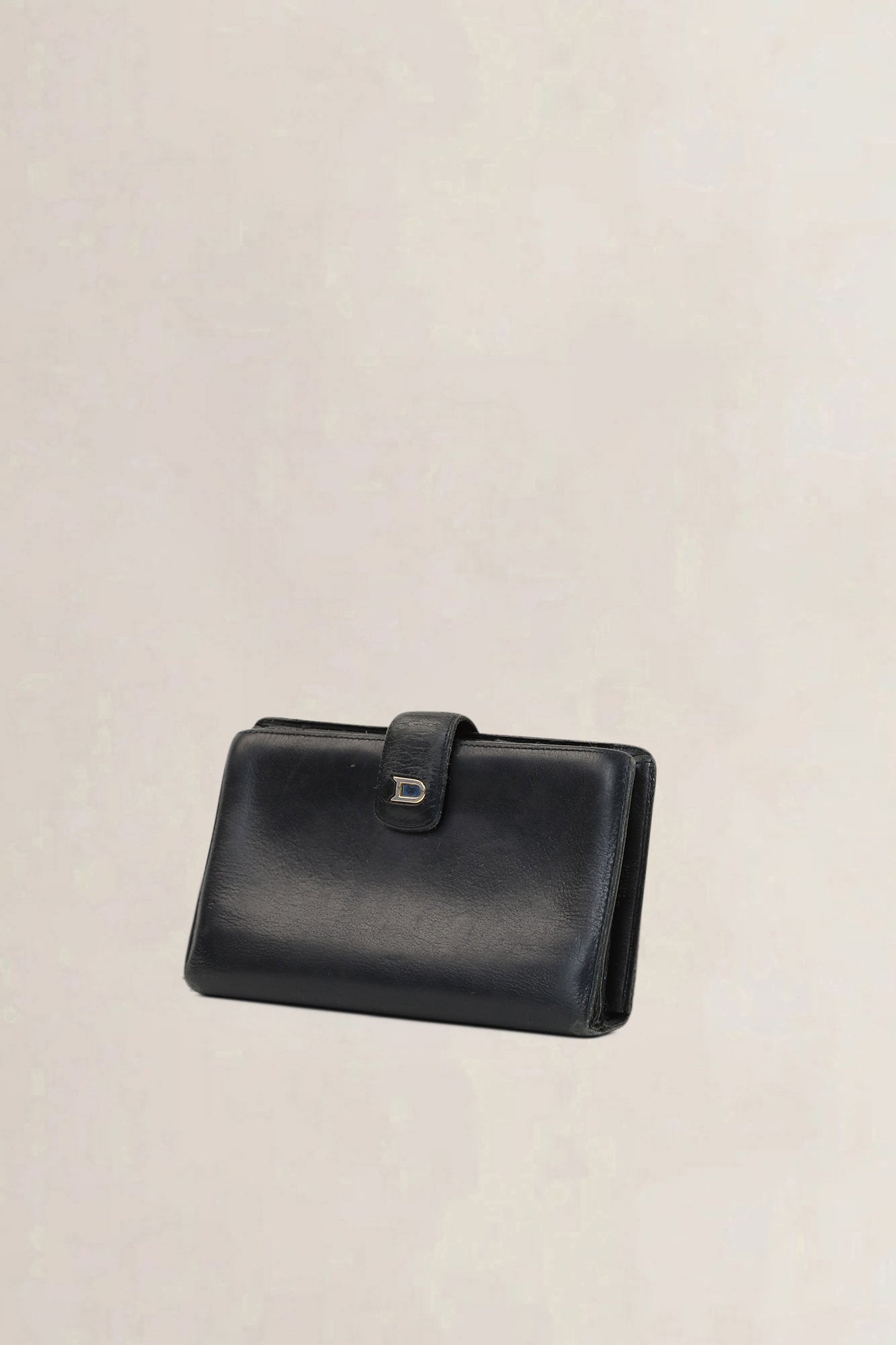 Delvaux Black Leather Wallet