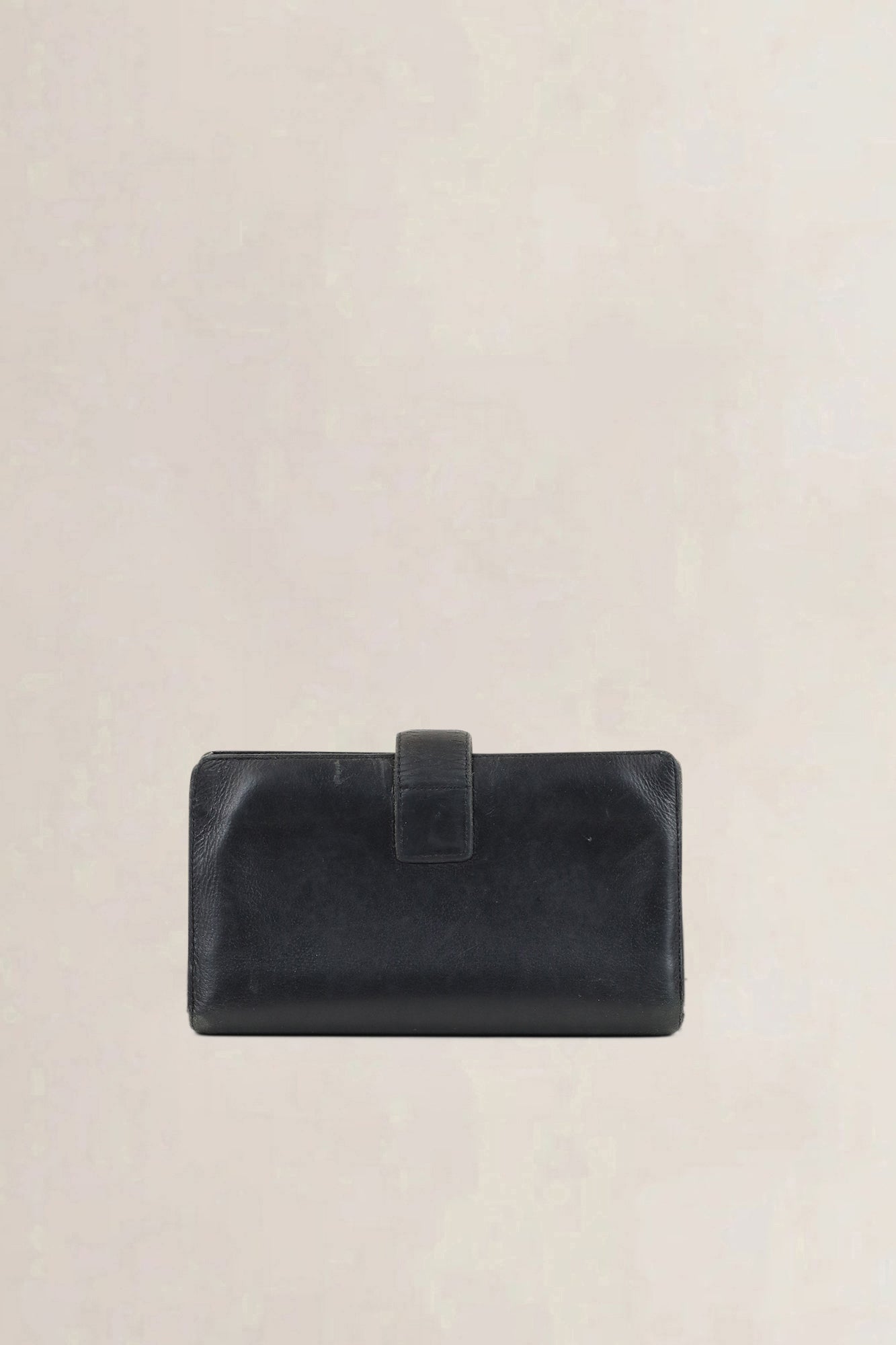 Delvaux Black Leather Wallet