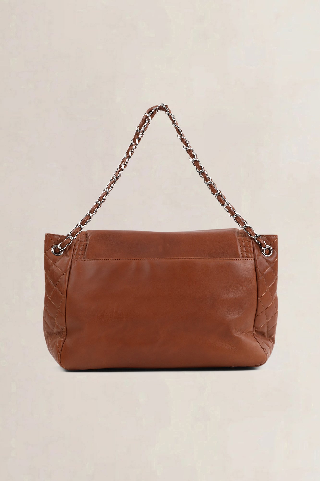 Chanel Brown Paris-Bombay Coco Bengal Accordion Shoulder Bag