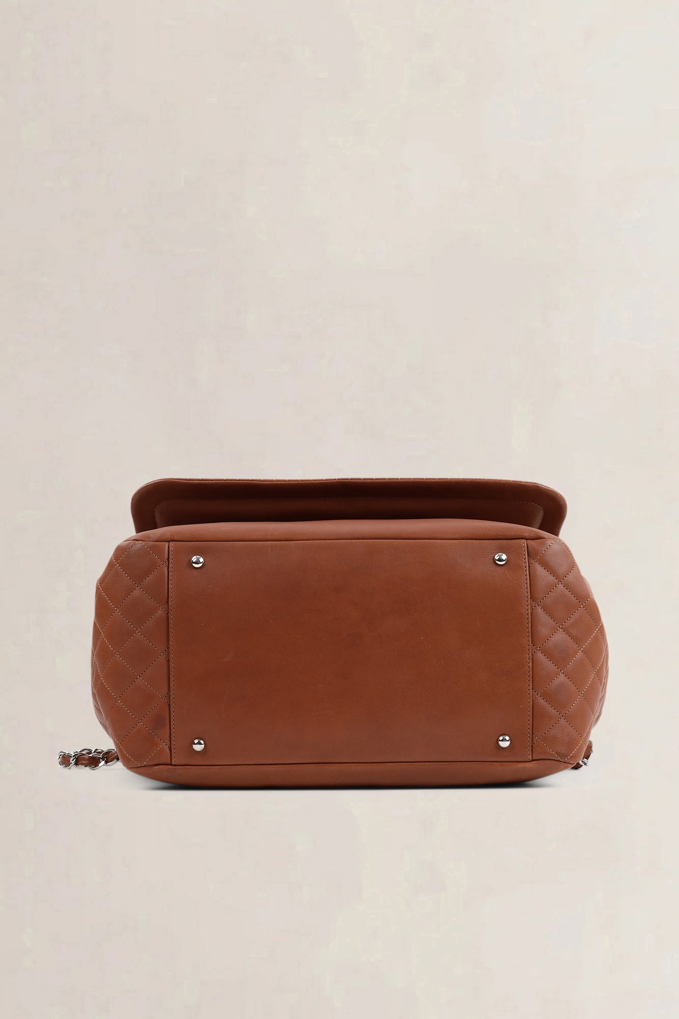 Chanel Brown Paris-Bombay Coco Bengal Accordion Shoulder Bag