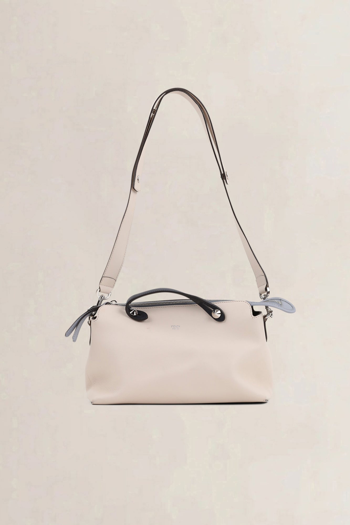 Fendi White/Blue By The Way Crossbody Bag