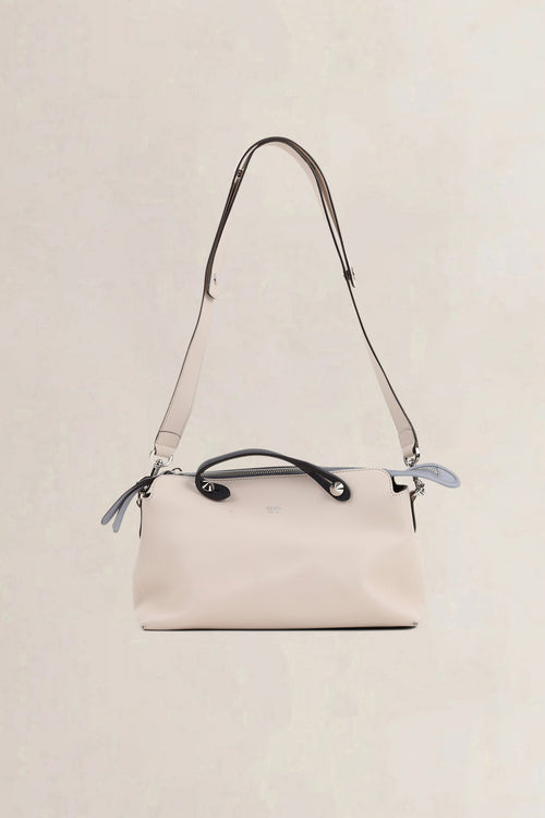 Fendi White/Blue By The Way Crossbody Bag