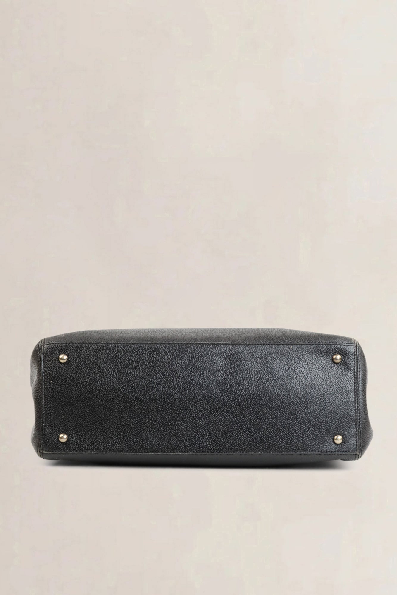 Chanel Dark Grey Executive Cerf Shoulder Bag