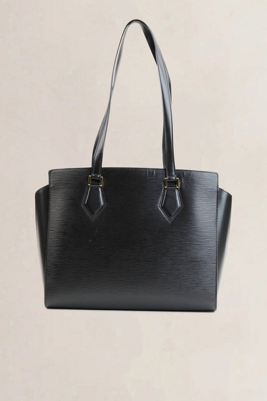 Louis Vuitton Black Duplex Epi Shoulder Bag