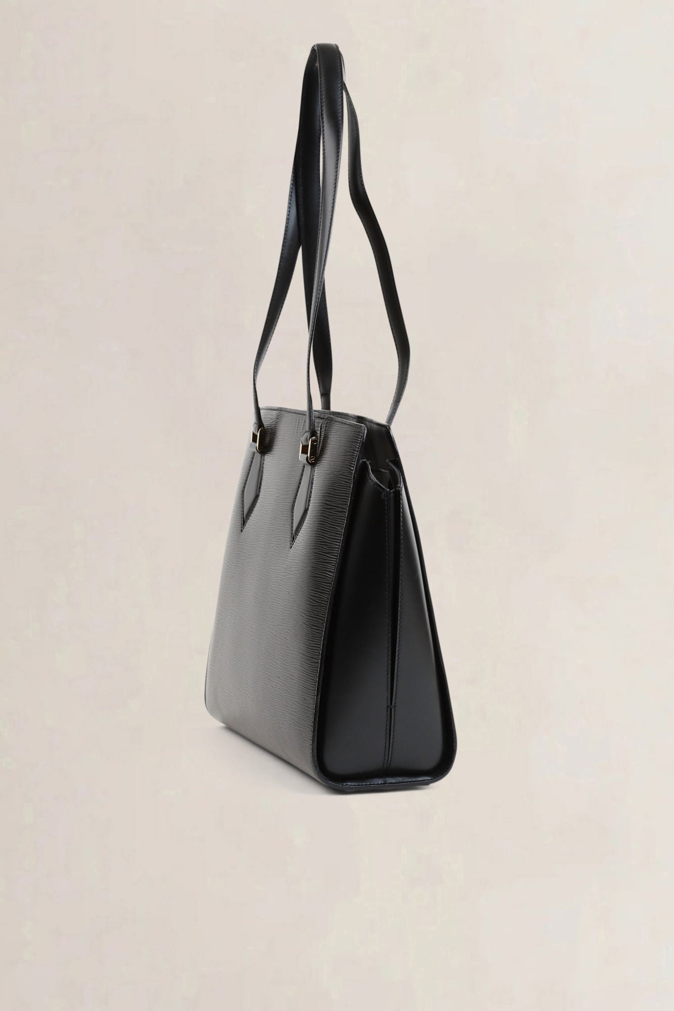 Louis Vuitton Black Duplex Epi Shoulder Bag