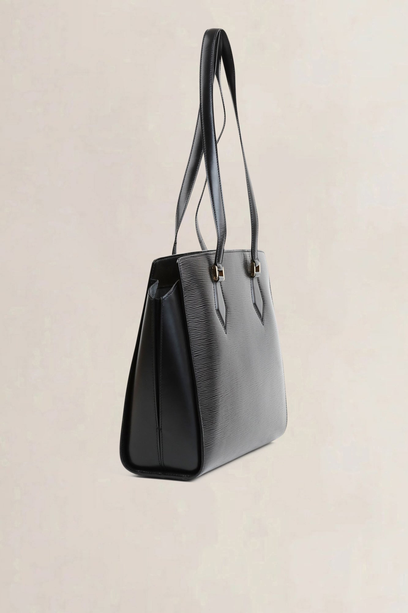 Louis Vuitton Black Duplex Epi Shoulder Bag