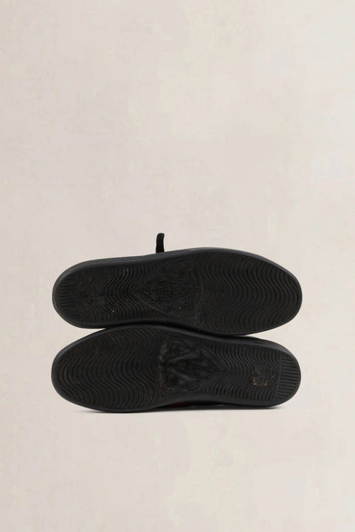 Gucci Ace Black Leather Sneakers