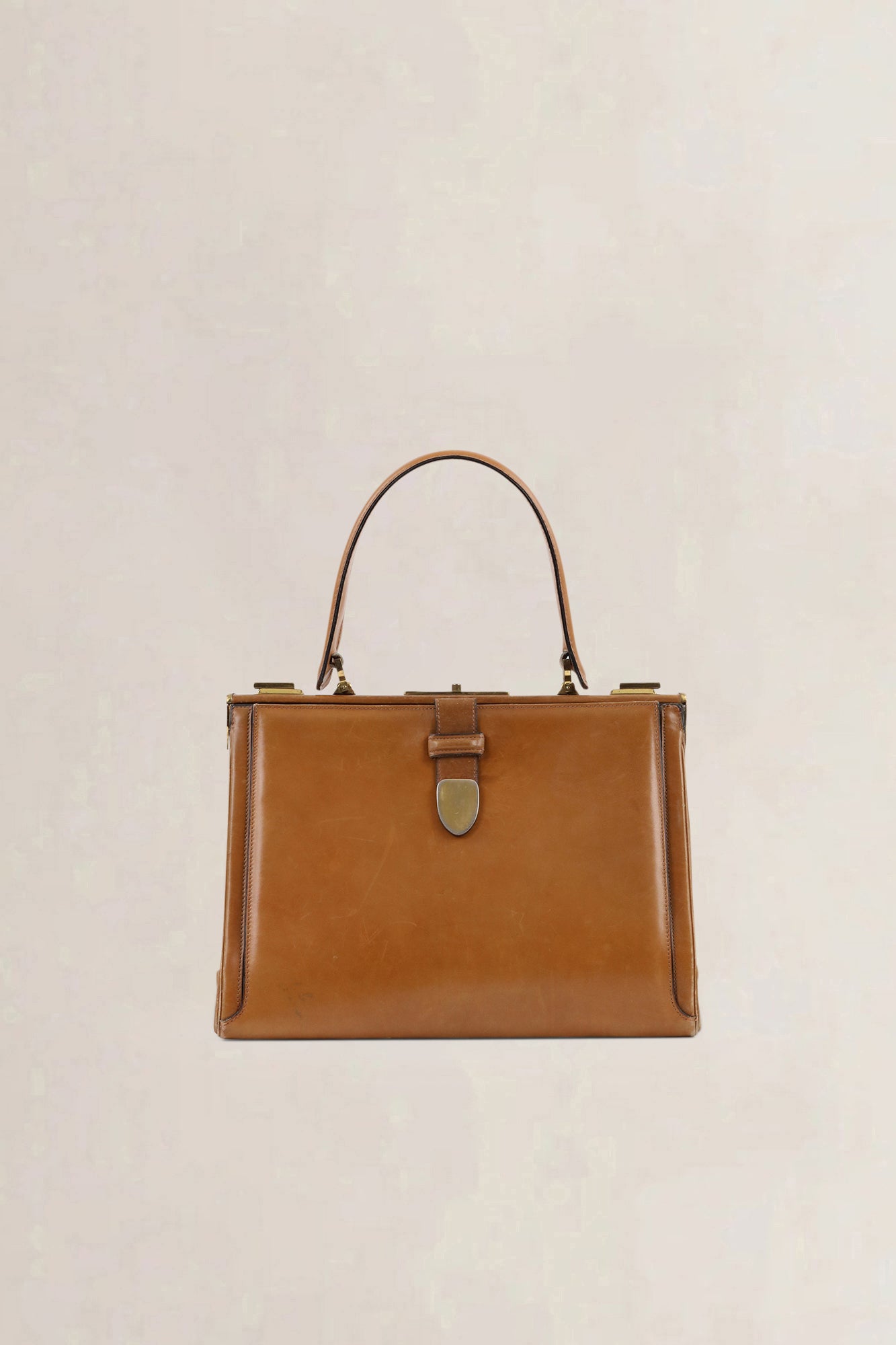Delvaux Vintage Cognac — vintage