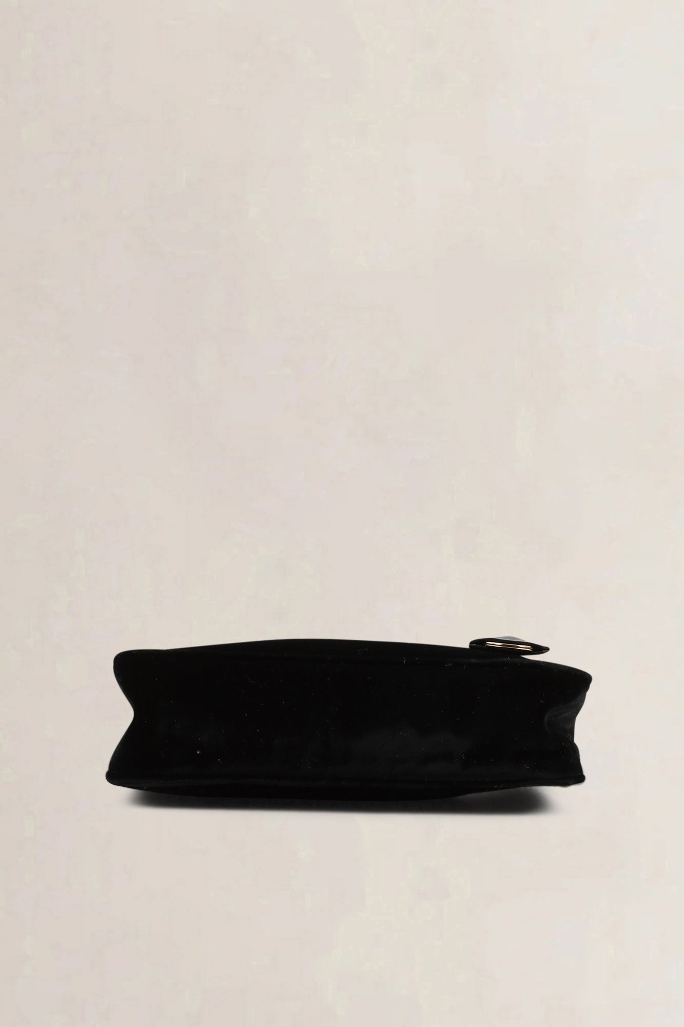 Prada Black Velvet Re-Edition Mini Shoulder Bag