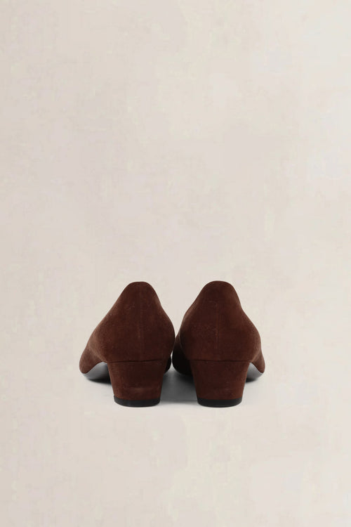 Gucci Brown Suède Shoes