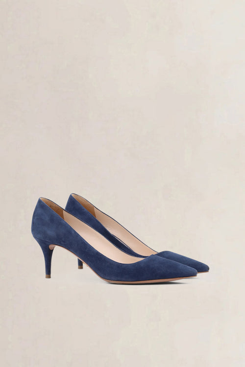 Prada Blue Suède Shoes