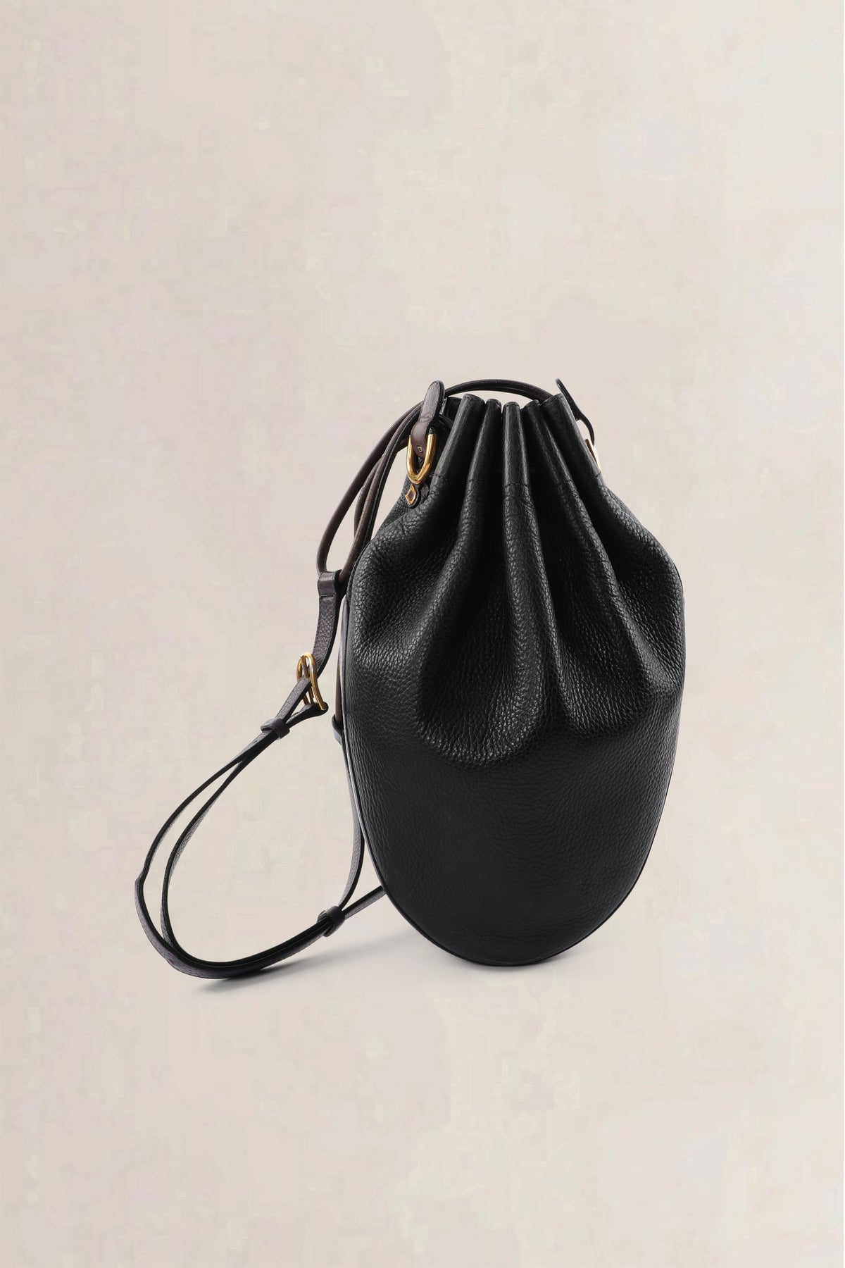 Delvaux Navy Tabarin MM Shoulder Bag