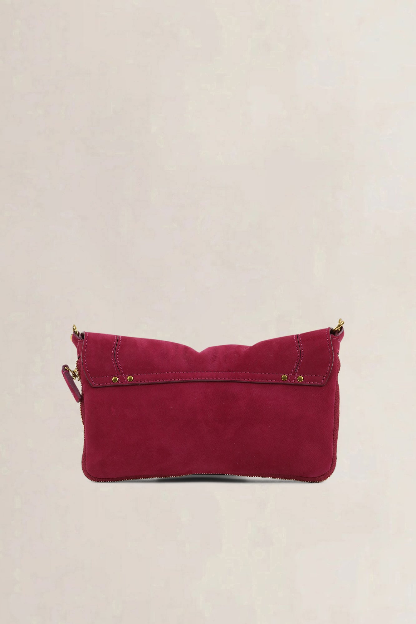 Jérôme Dreyfuss Fuschia Bobi Split Suède Crossbody Bag — preloved NOOS Ghent