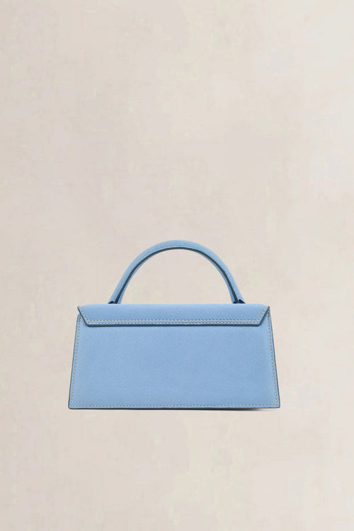 Jacquemus Light Blue Suède Long Bambino Crossbody Bag