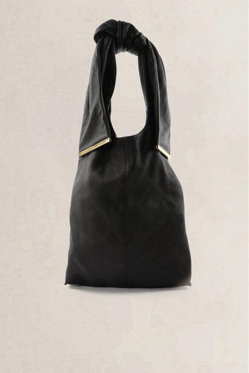 Marni Dark Brown Knot Crossbody Bag