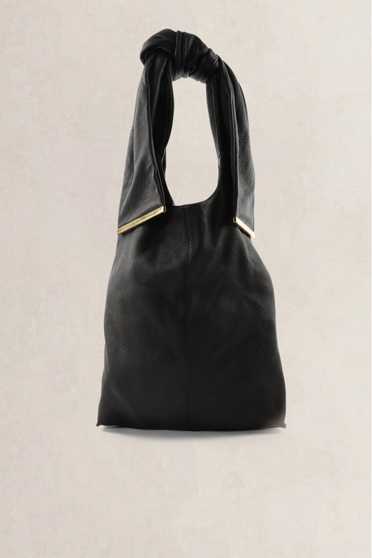 Marni Dark Brown Knot Crossbody Bag