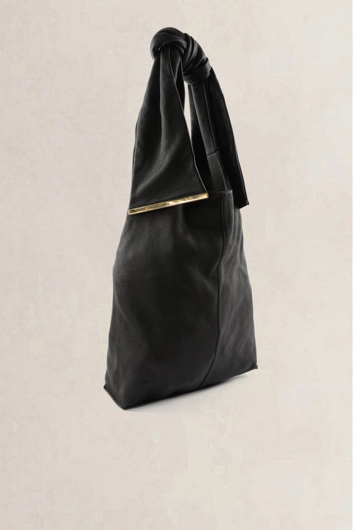 Marni Dark Brown Knot Crossbody Bag