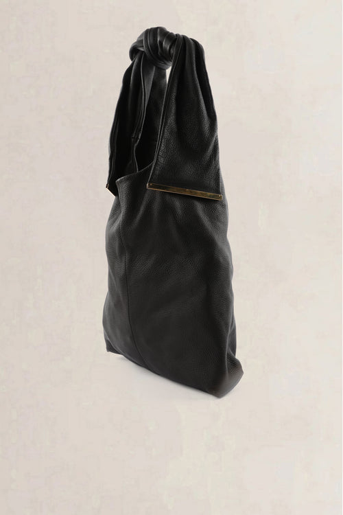 Marni Dark Brown Knot Crossbody Bag