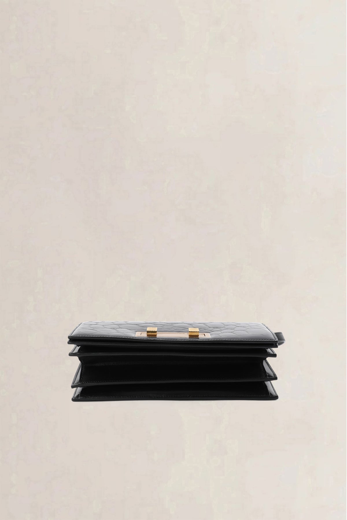 Saint Laurent Black Domino Shoulder Bag