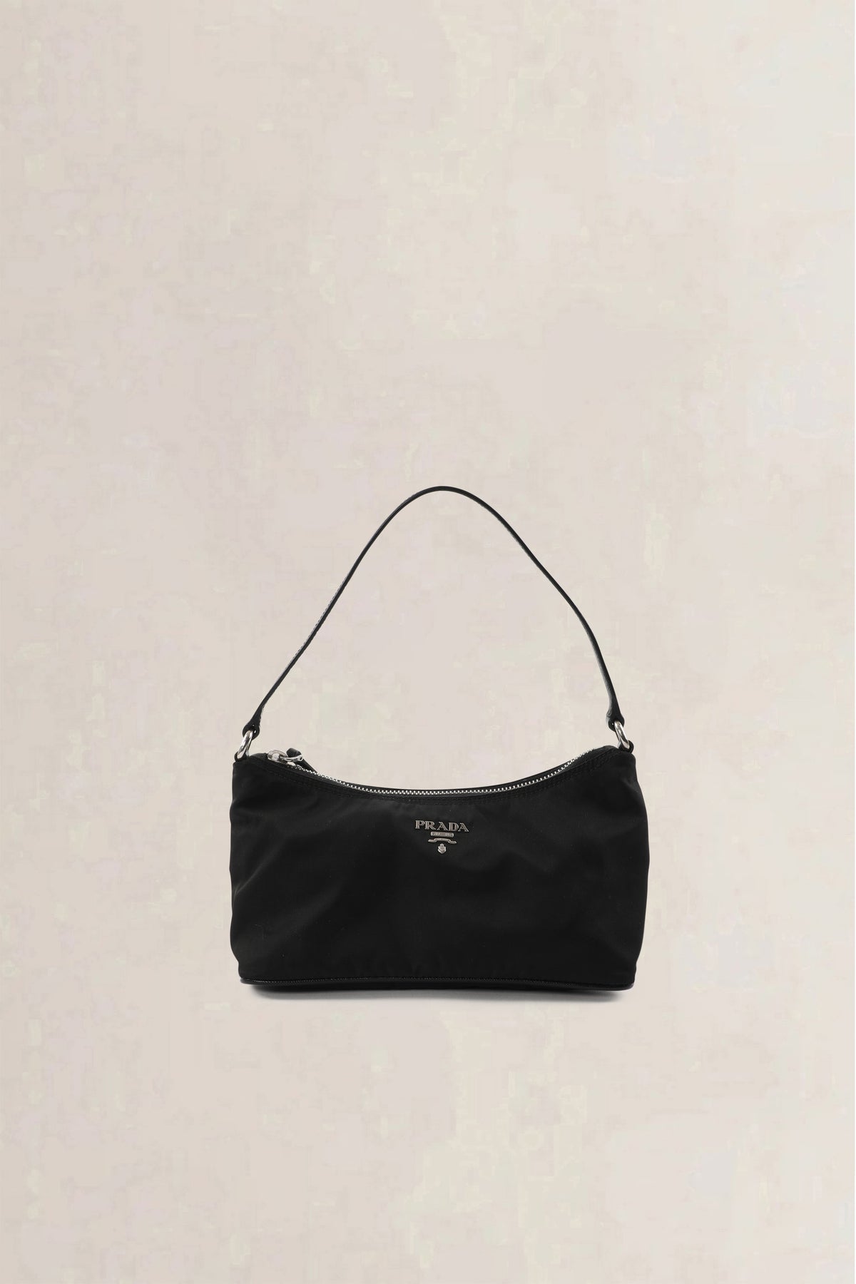 Prada Black Baguette Mini — preloved