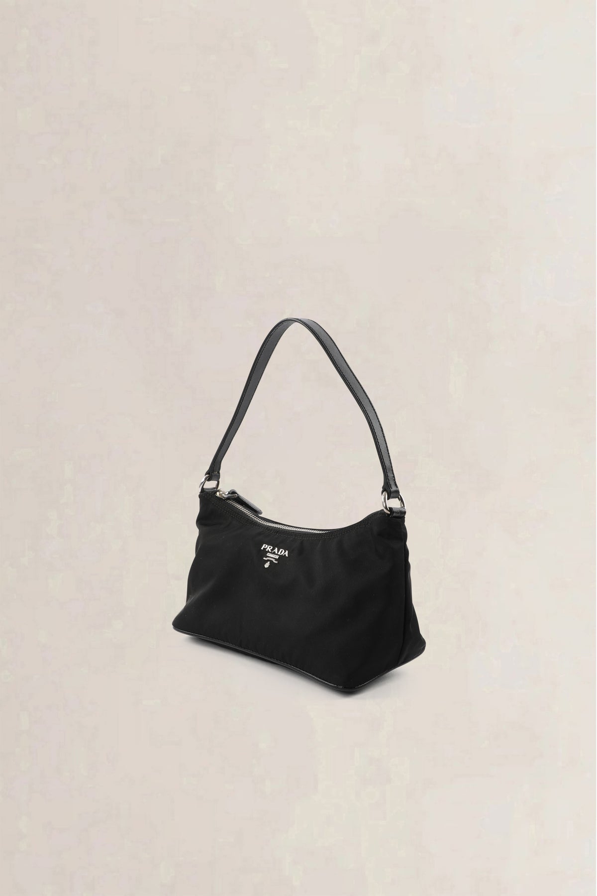 Prada Black Baguette Mini — preloved