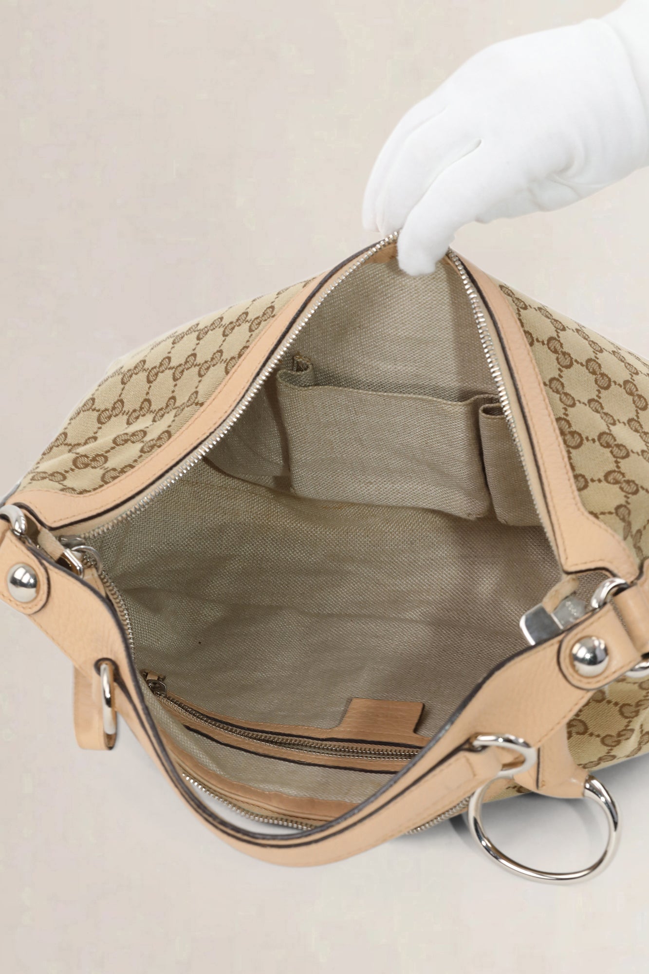 Gucci Charmy Monogram Canvas — vintage
