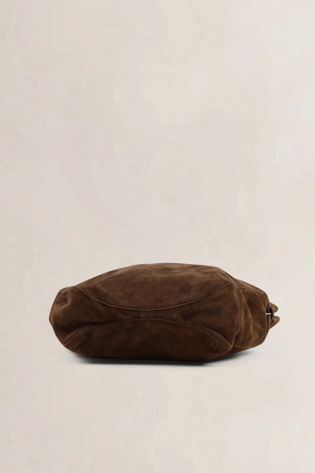 Gucci Brown Suède Top Handle Bag