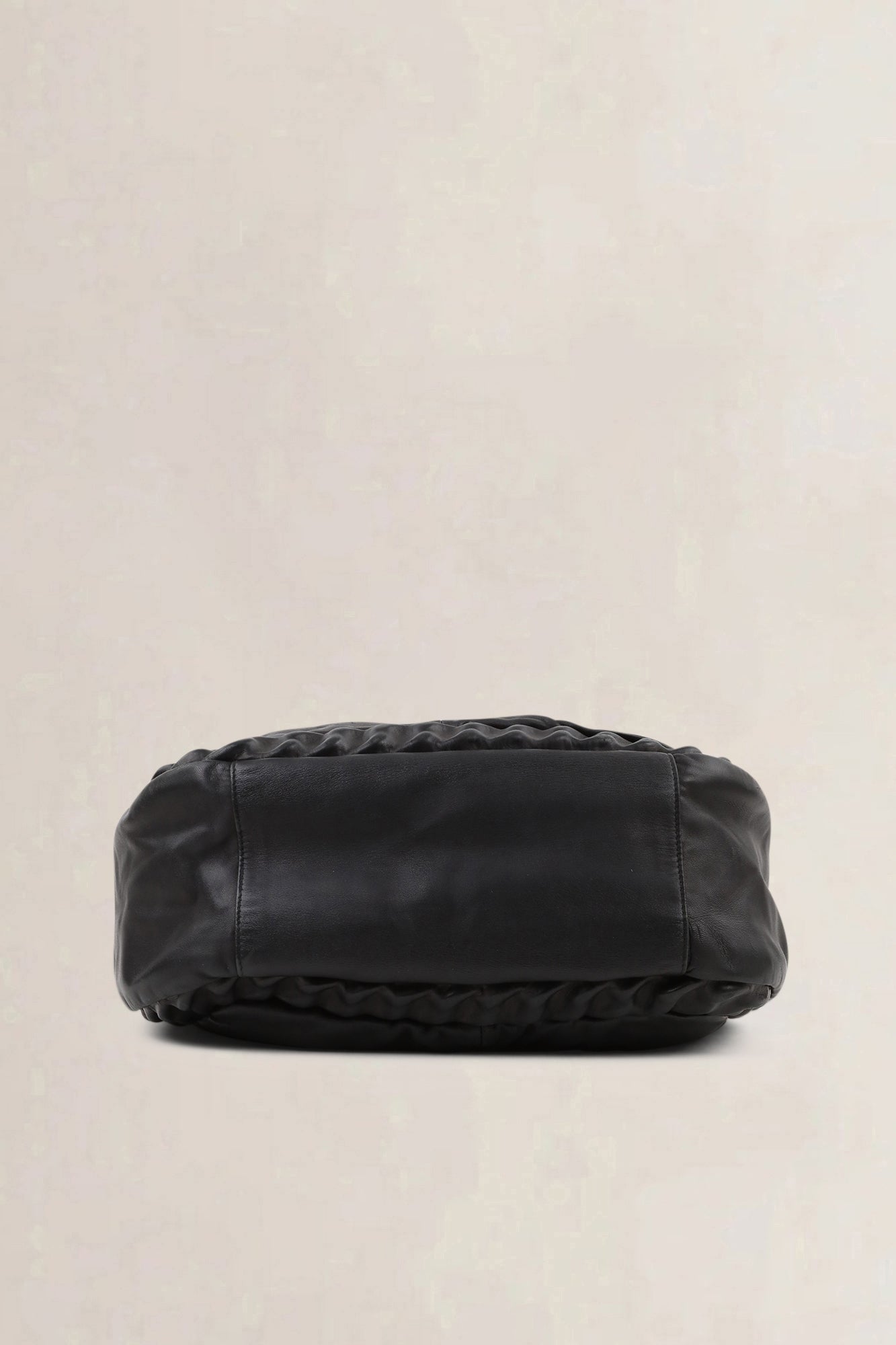 YSL Black Roady Chain Hobo Shoulder Bag