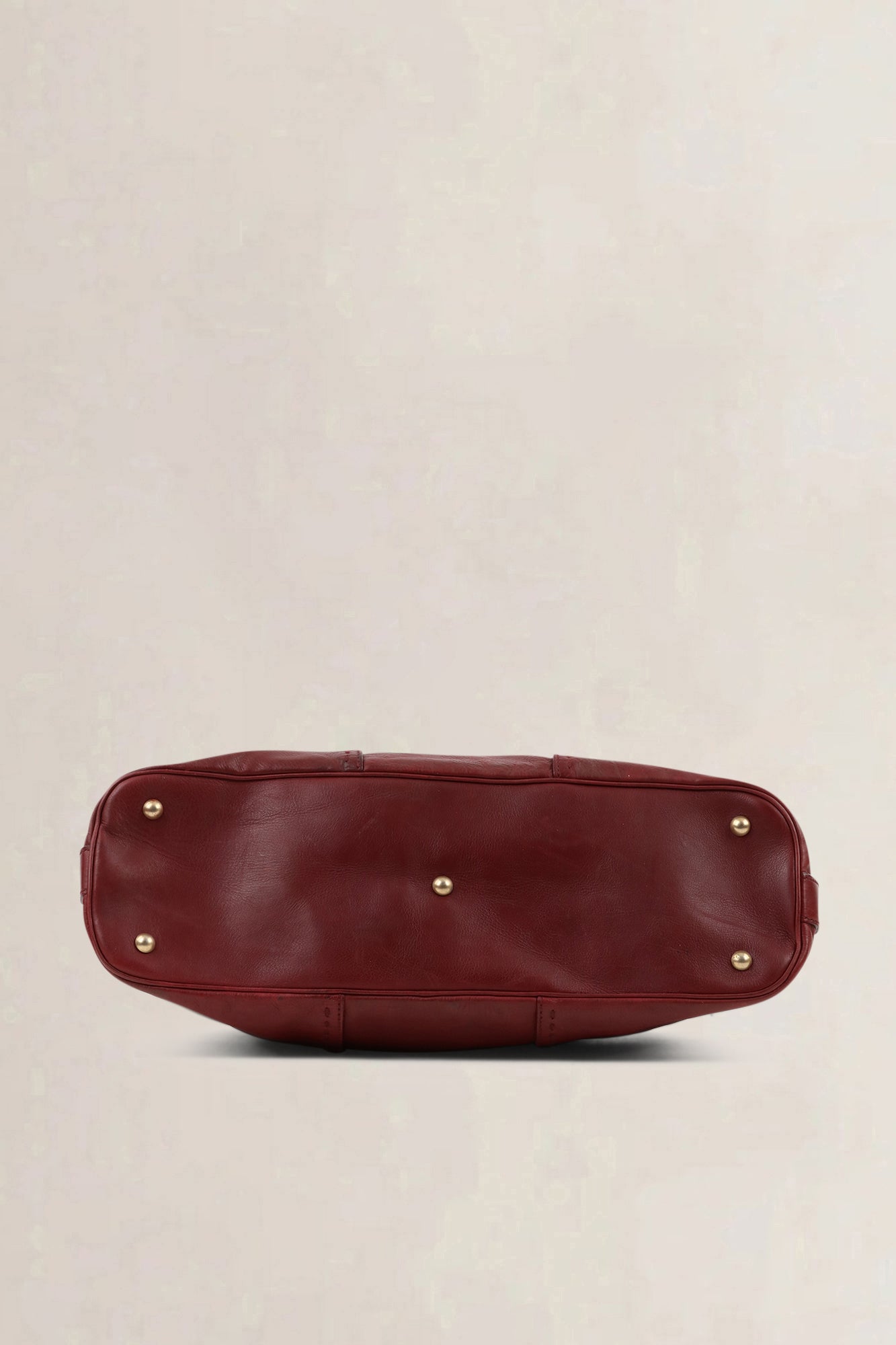 YSL Burgundy Muse Shoulder Bag