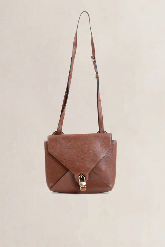 Delvaux Brown Grelon Crossbody Bag