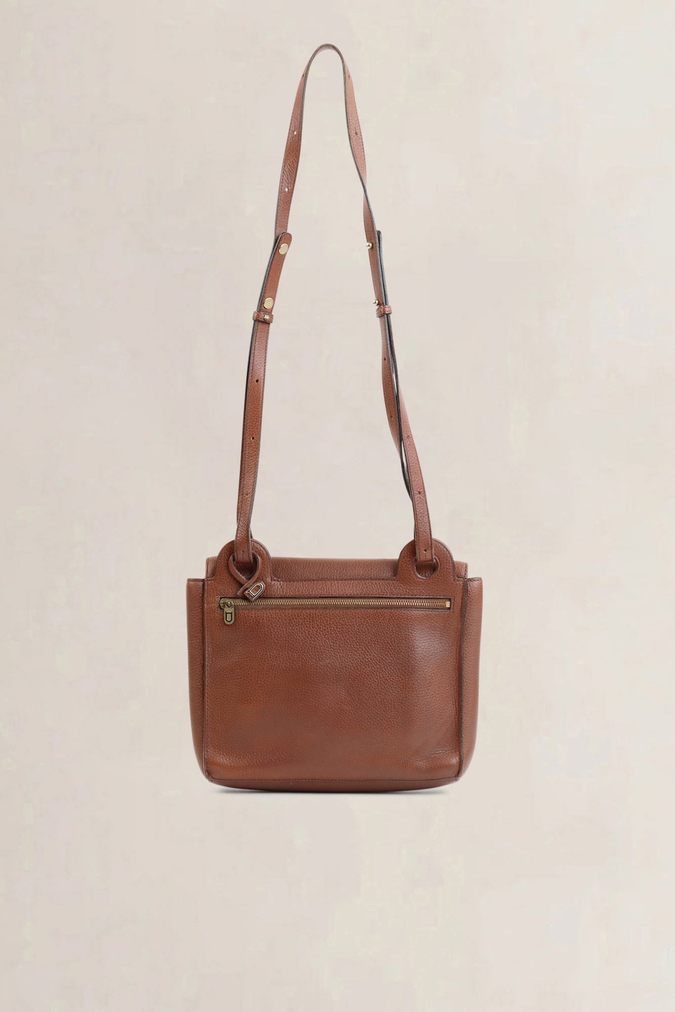 Delvaux Brown Grelon Crossbody Bag