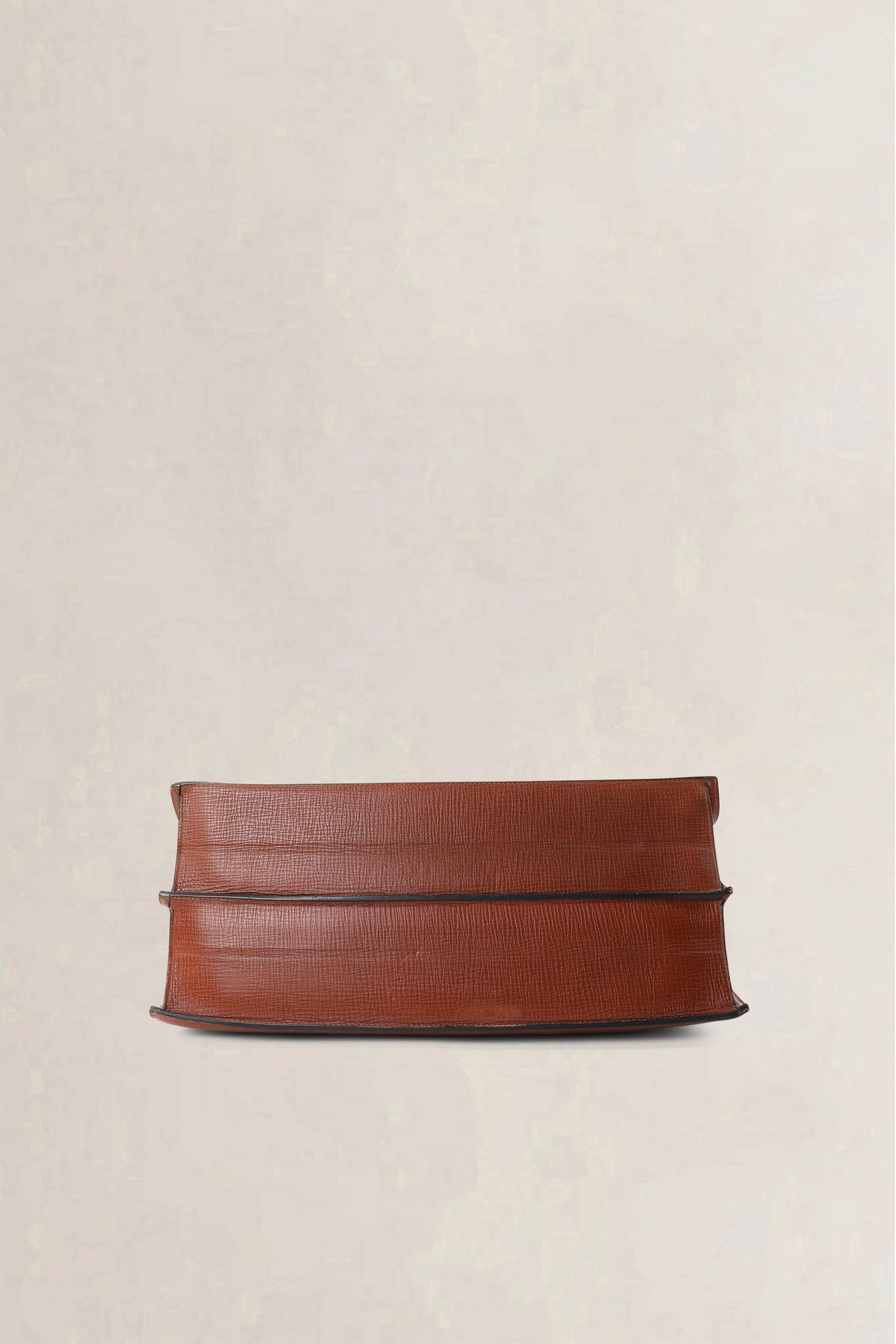 Delvaux Cognac Caractère Briefcase