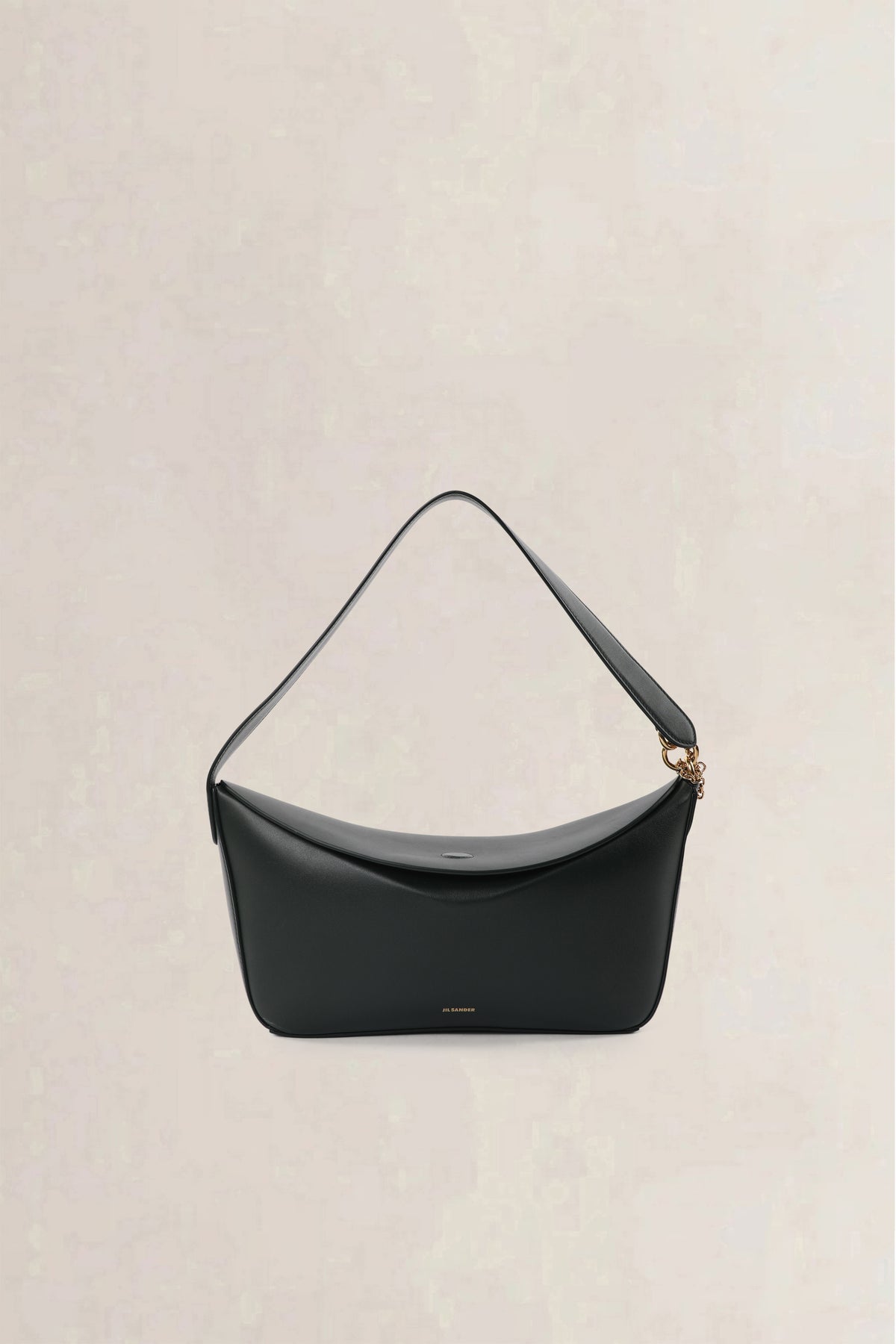 Jil Sander Dark Green Fortune Shoulder Bag