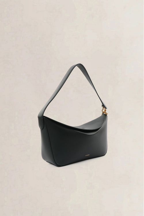Jil Sander Dark Green Fortune Shoulder Bag