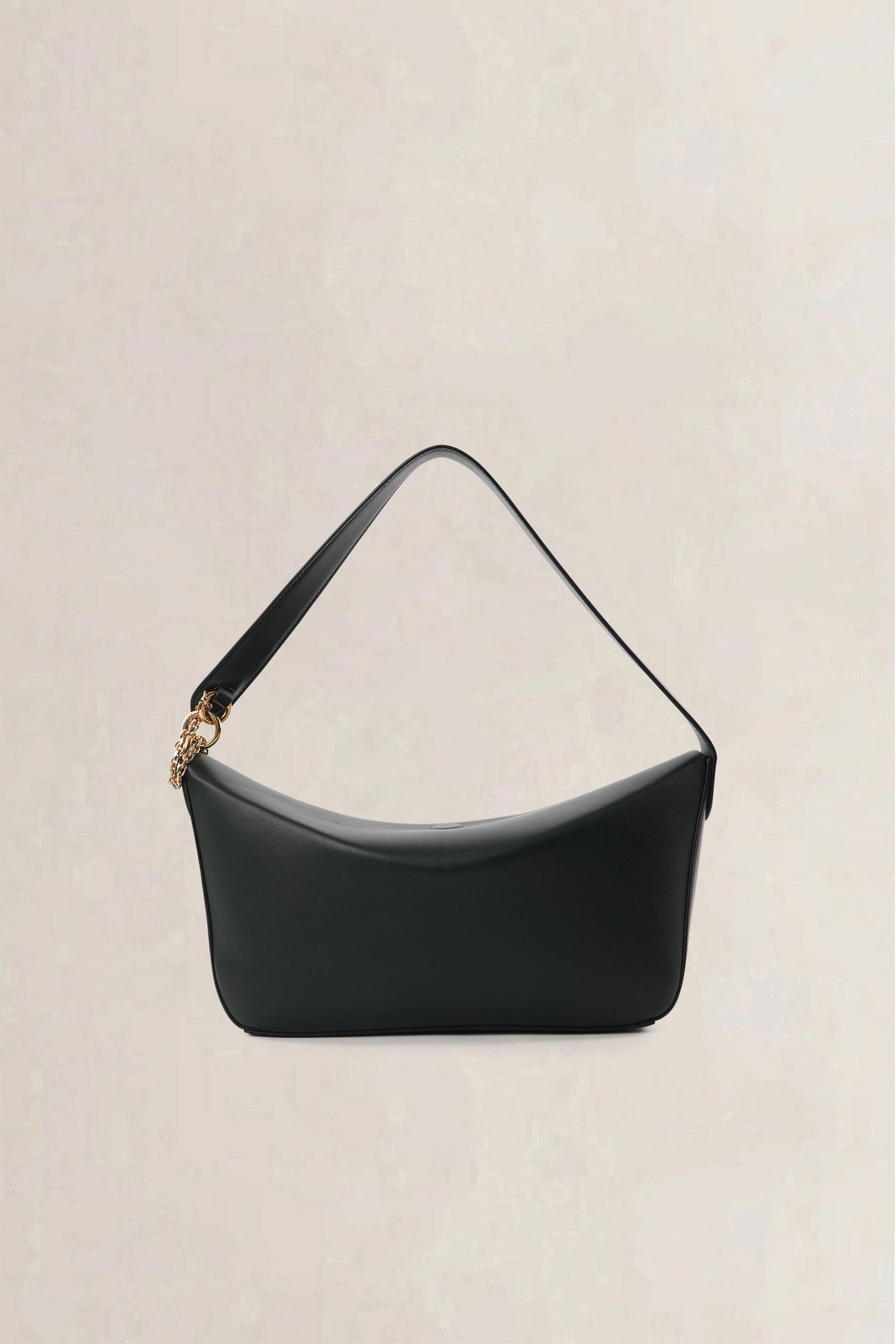 Jil Sander Dark Green Fortune Shoulder Bag