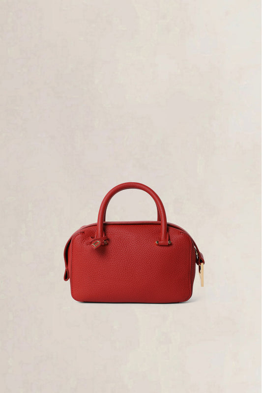 Delvaux Scarlet Cool Box Mini Taurillon Soft Crossbody Bag