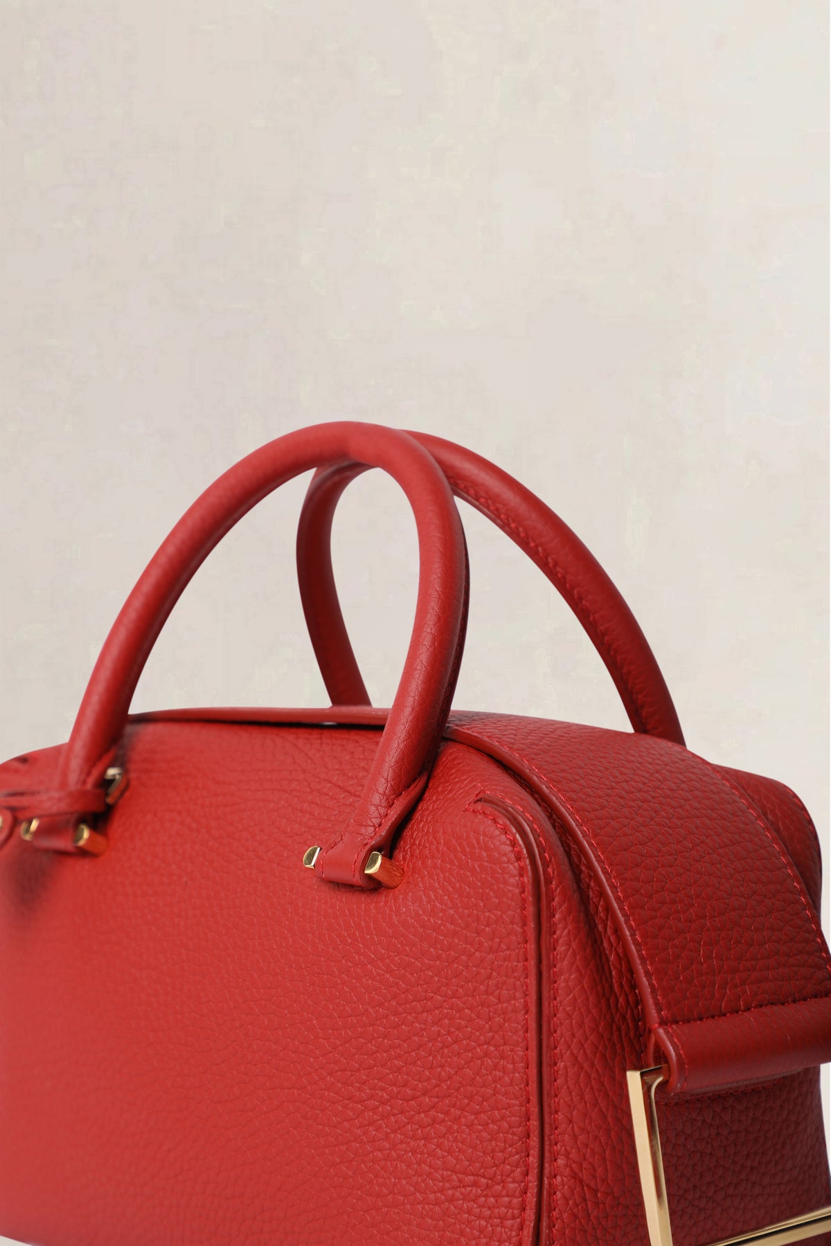 Delvaux Scarlet Cool Box Mini Taurillon Soft Crossbody Bag