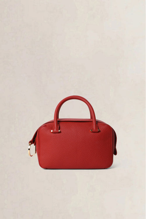 Delvaux Scarlet Cool Box Mini Taurillon Soft Crossbody Bag