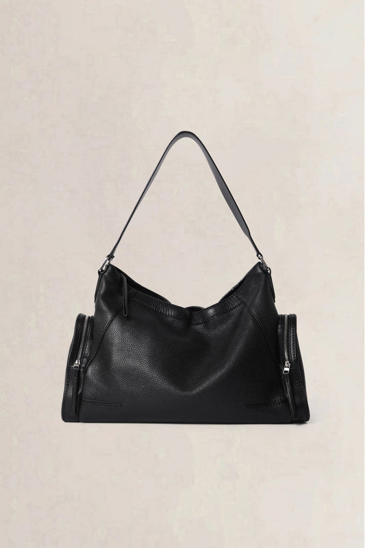 Delvaux Black Samedi Galop Shoulder Bag