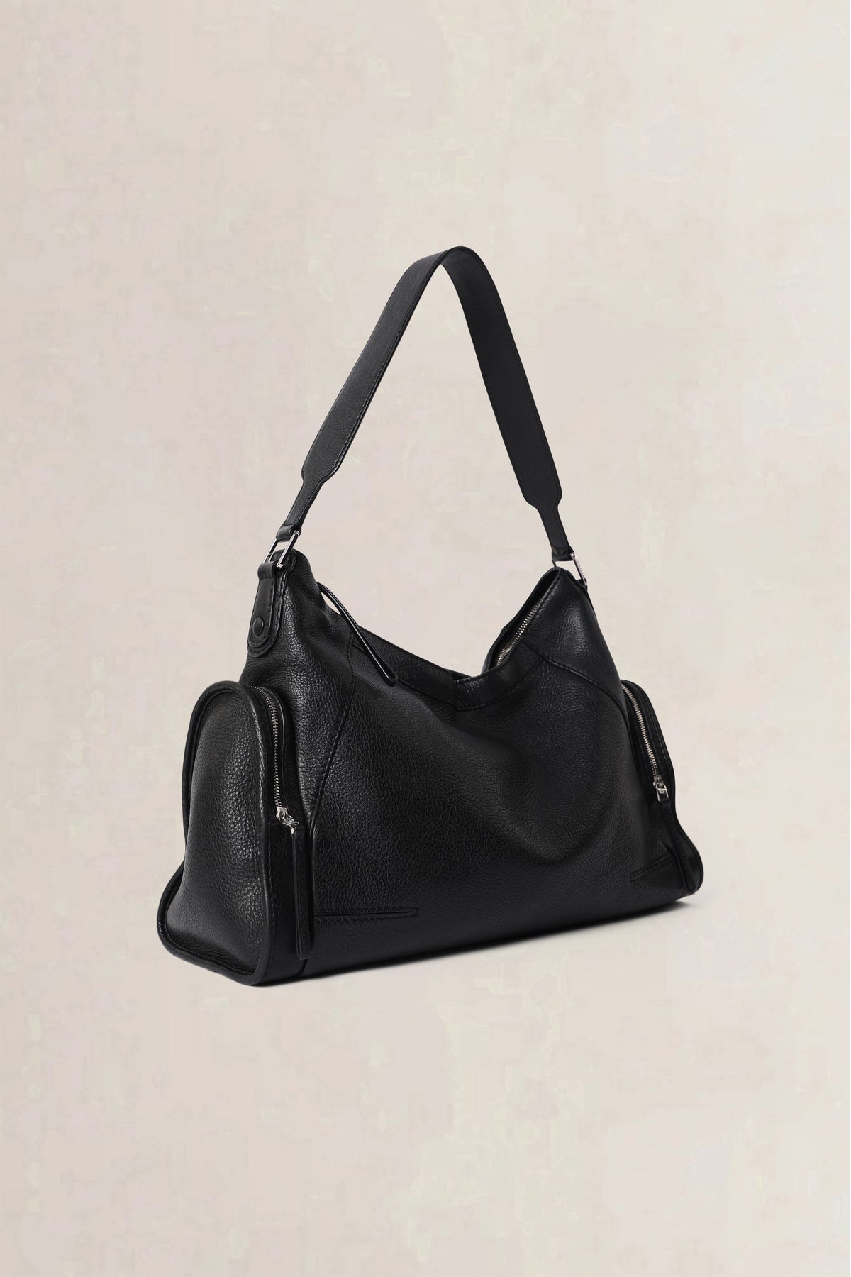 Delvaux Black Samedi Galop Shoulder Bag