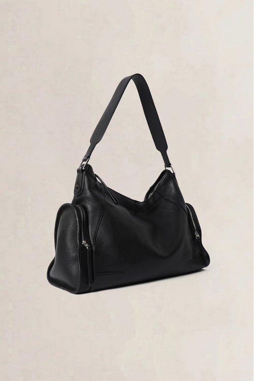 Delvaux Black Samedi Galop Shoulder Bag