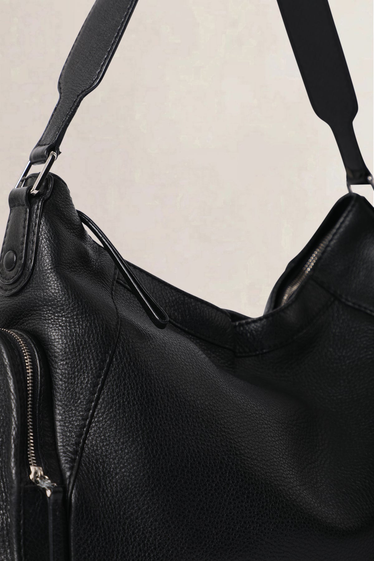 Delvaux Black Samedi Galop Shoulder Bag