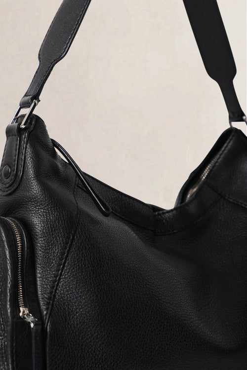 Delvaux Black Samedi Galop Shoulder Bag