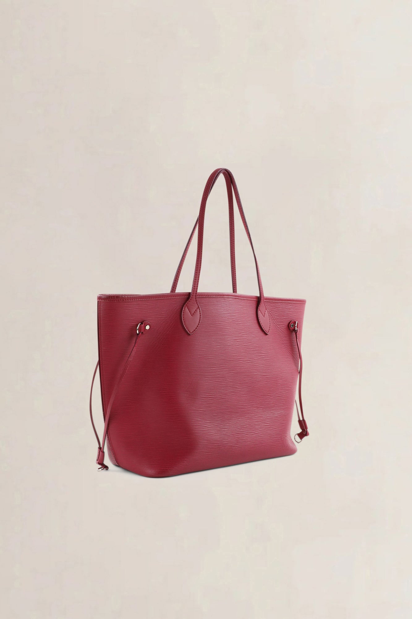 Louis Vuitton Burgundy Epi Neverfull GM Shoulder Bag