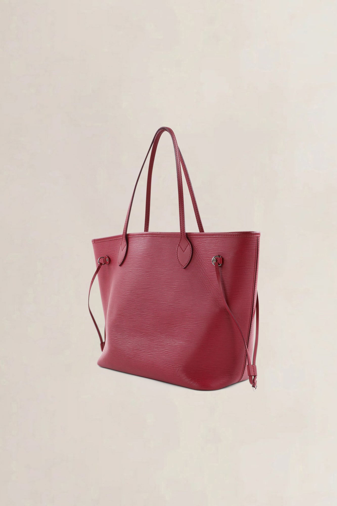 Louis Vuitton Burgundy Epi Neverfull GM Shoulder Bag