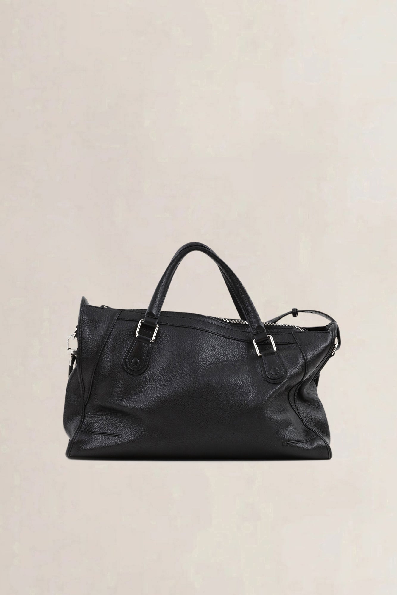 Delvaux Black Dimanche Galop Crossbody Bag