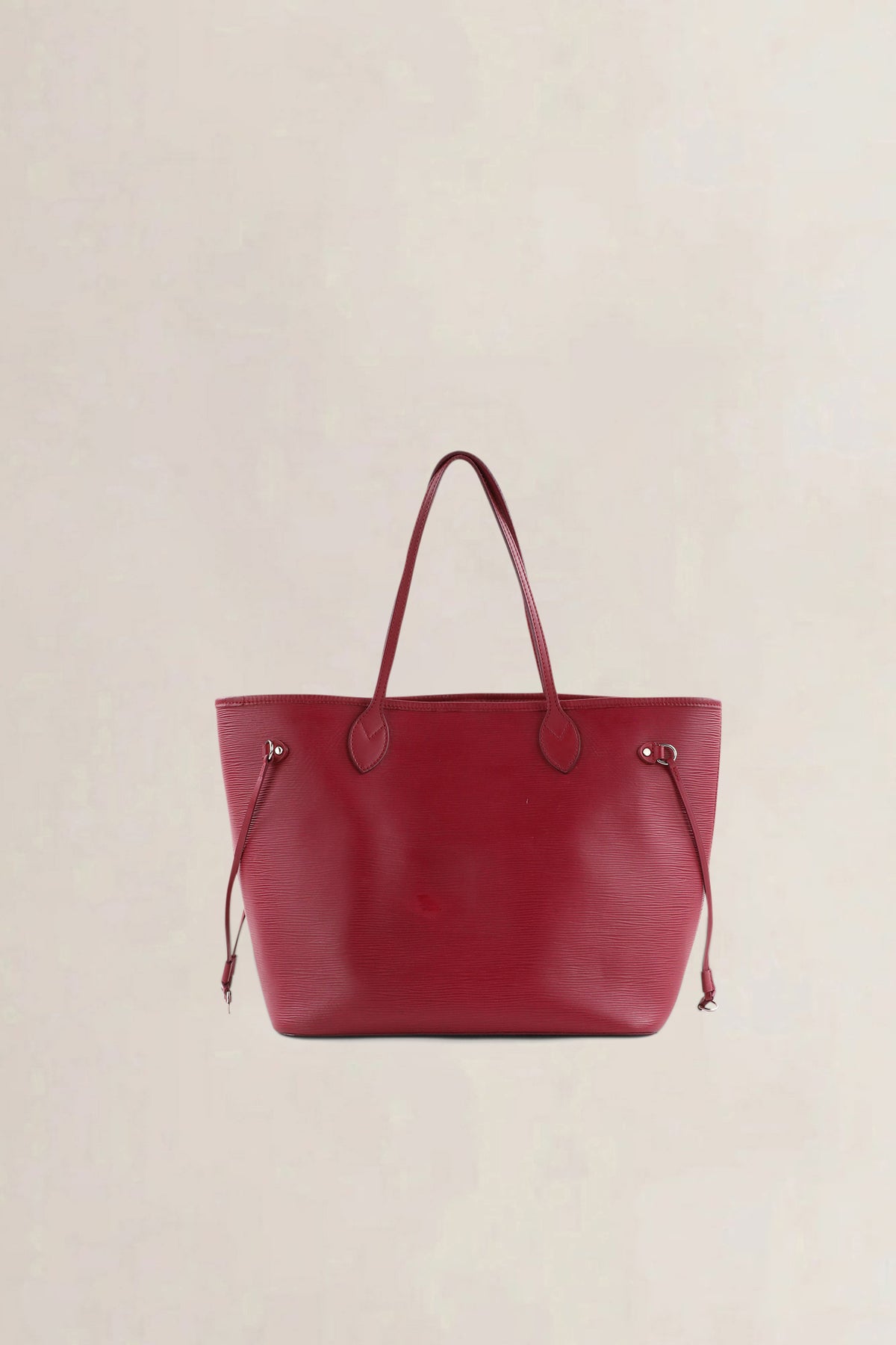 Louis Vuitton Burgundy Epi Neverfull GM Shoulder Bag