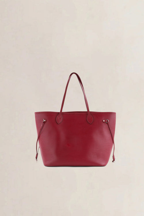 Louis Vuitton Burgundy Epi Neverfull GM Shoulder Bag